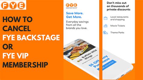 fye backstage pass cancel|fye backstage pass cancel online.